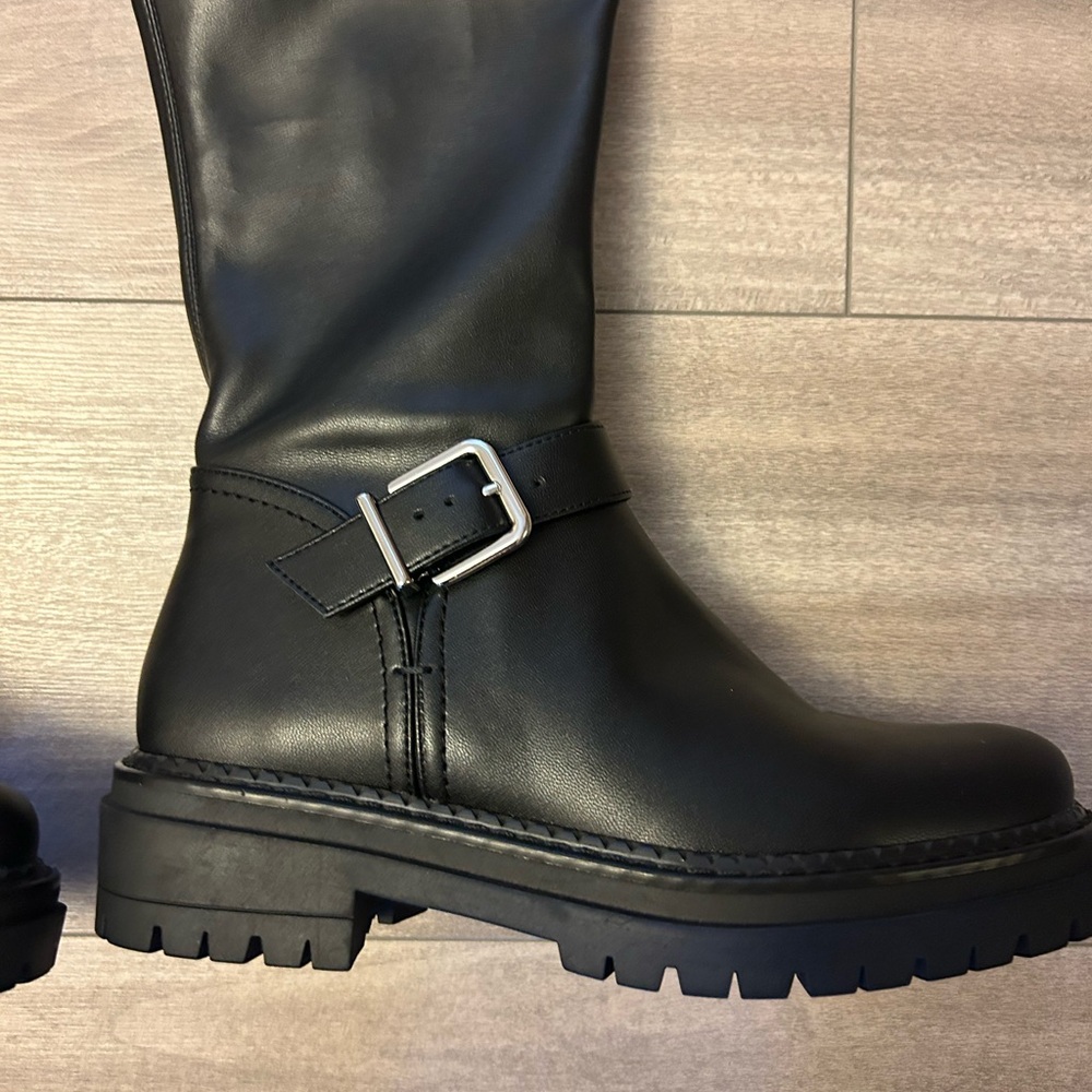 GB Game Changer over the knee lug sole boots - Picture 6 of 13